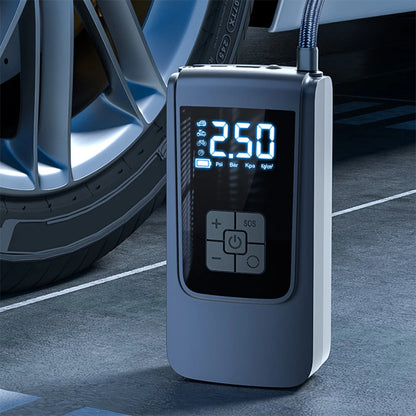 7.4/12V Digital Air Pump 150PSI Smart Air Compressor Portable Tyre Electric Inflator Tire Pump for Vehicle Truck Motorbike Balls