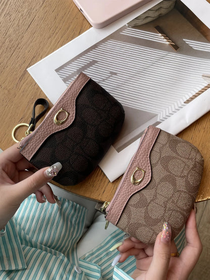 2026 New Classic Old Flower Small Wallet, Women's Mini Wallet, Coin Small Bag, Change Bag, Leather Wallet, Storage Bag, Card Bag