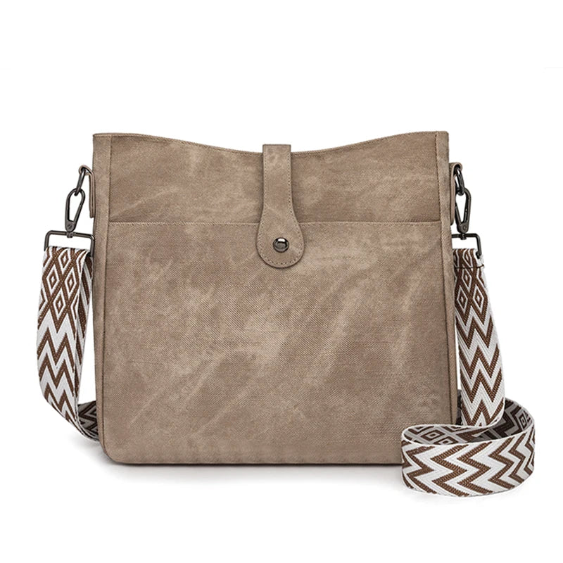 Women's shoulder crossbody bag adds elegance and mystery; Easy to match with casual or formal clothing, showcasing women's elega
