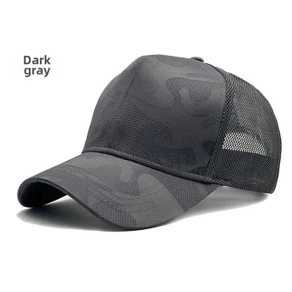 Summer Quick Drying Deeper Baseball Caps for men  Camouflage Big Size Mesh Breathable Dad Hat  Plus Size 65cm  Snapback Caps