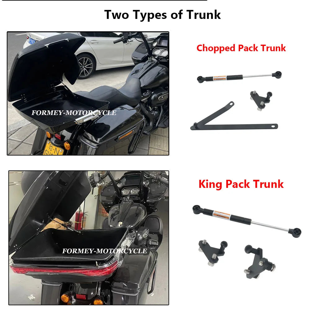 For Harley Touring Road Glide Road King Street Glide 2014-2023 Motorcycle Accessories Tour Pack Trunk Support Rod Hydraulic Rod