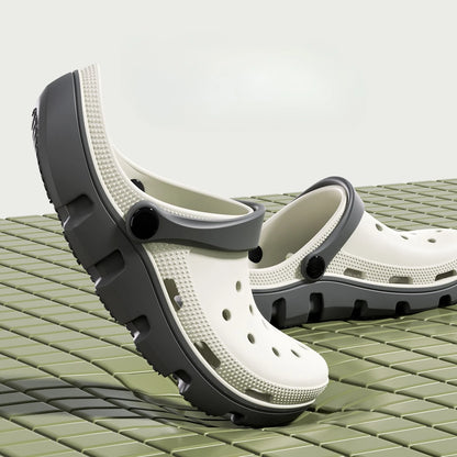 Women Slipper Clog Sandals nursing Cloud Summer Flip Flops Beach Slides Home House Platform Shoes Flat Men Male Female Hole