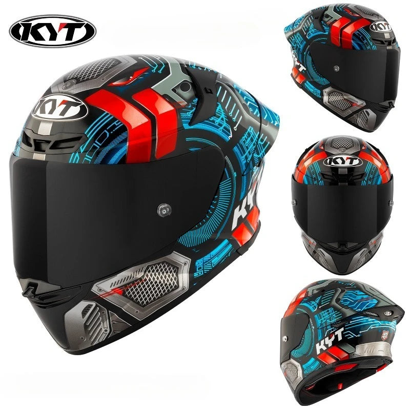 KYT TT TT-REVO NEW Moto Helmet Full Face Helmet Racing Helmet Anti-Fog Off Road Lightweight Capacete Motocross Casco Moto Casque
