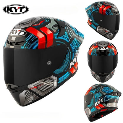KYT TT TT-REVO NEW Moto Helmet Full Face Helmet Racing Helmet Anti-Fog Off Road Lightweight Capacete Motocross Casco Moto Casque