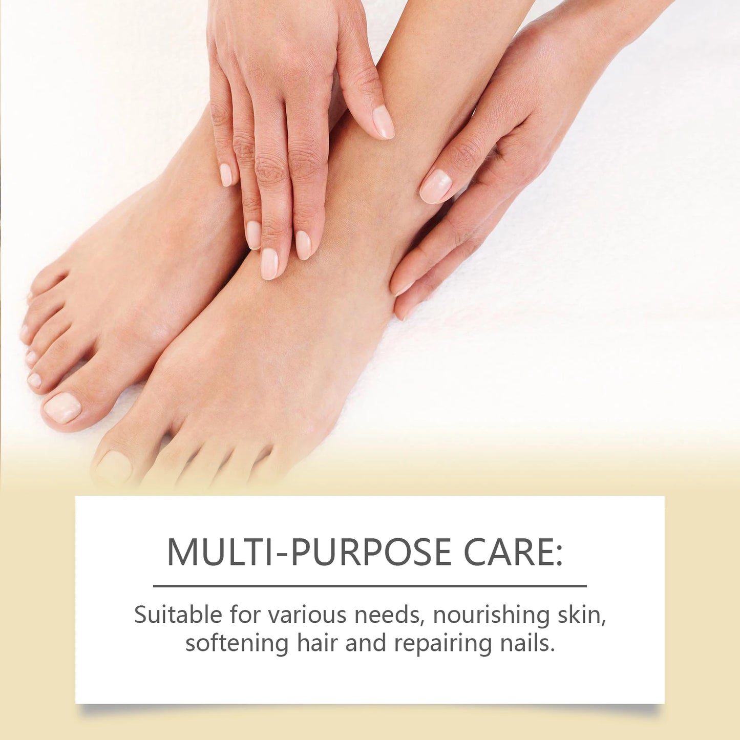 Multi-Purpose Care Oil, Hydrating Body & Hair Treatment, Nourishing Non-Greasy Formula
