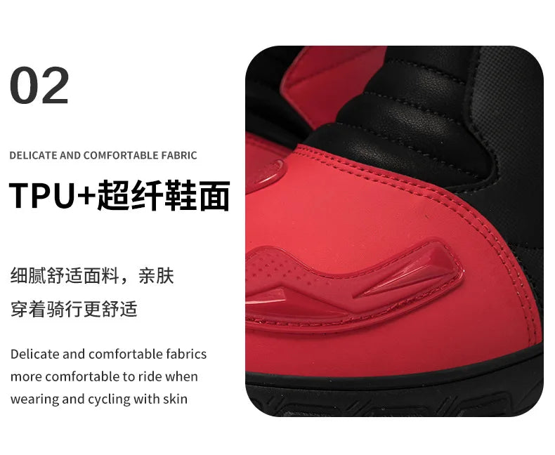 Motorcycle Shoes Riding Rider Motorcycle Boots Racing Travel Equipment Botas Para Moto Botas Moto Motorbike Boots Men