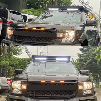 Auto Accessories Roof Dome Lights For Ranger T6 T7 T8 T9 Wildtrack Xl Xlt Limited 2022 2023 2024 2025 Roof Cover Led Lights Bar