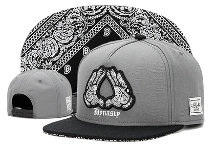 Snapback Hats for Men Hip Hop Style Hats Solid Baseball Hats Adjustable Snapback Cap Flat Brim Baseball Caps