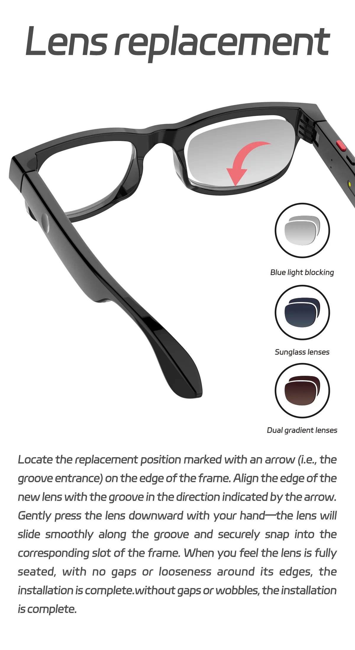 500W AI Smart Camera Sunglasses 3in1 lens ChatGPT Translation Voice Control WiFi Bluetooth HD1080P Shooting Intelligent Glasses
