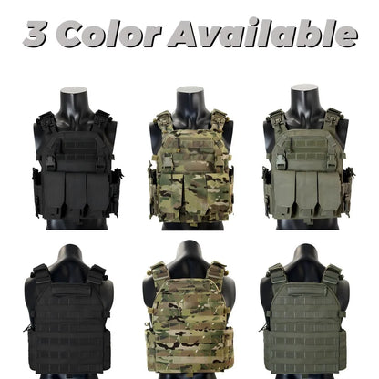 EMERSONGEARS 1000D Nylon Fabric Quick Releaseable  6094 tactical vest with Triple magazine pouch 094K style  Tactical vest