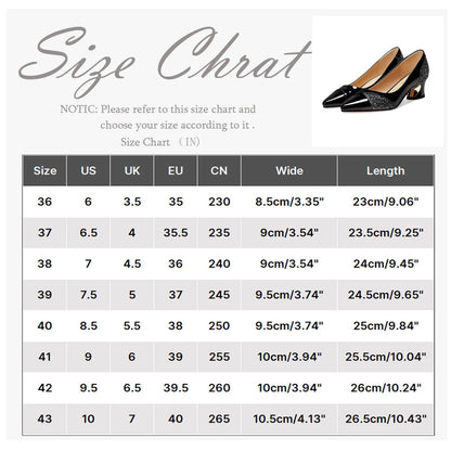 Fashion High Heels Pumps High Quality Women Elegant Sexy Medium Heels Pointed Toe Shoes Comfort Casual Single Shoes