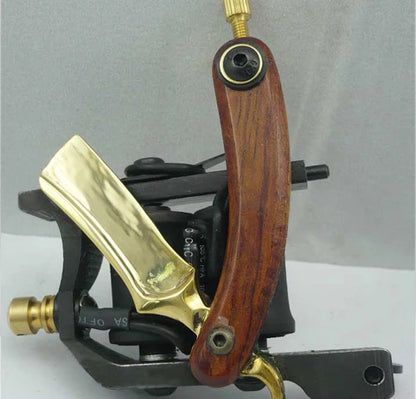 Professional Copper Tattoo Machine 10 Wraps Coils Frame Liner Shader Tattoo Gun Permanent Makeup Body Art Tatto Equipment