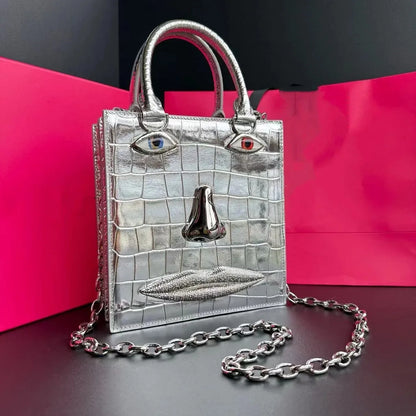 New Heavy industry premium enamel Heavy Industry Devil's Eye bracelet bag