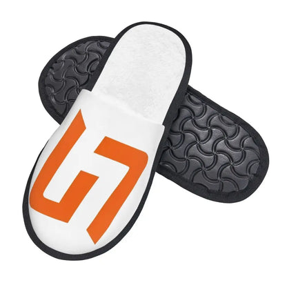 Custom British Lando Norris Racing Driver Guest Slippers for Spa Women House Slipper