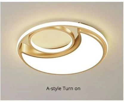 Modern LED Ceiling Light Minimalist Bedroom Lamp Home Decor Ceiling Chandelier Children's Room Lustre Living Room Lights Fixture