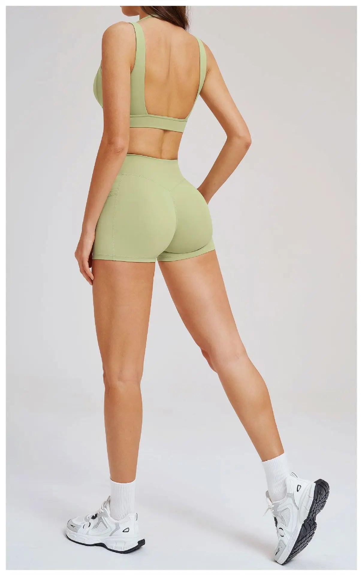 2 Pieces Yoga Suit for Women Clothes Sports Bra Shorts Sports Set Gym Running Training Sexy High Waist Butt Lift Sports Yoga Set