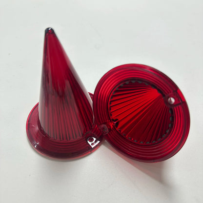 Pair Motorcycle Indicator Lens Cover Turn Signal Light Cap For Harley Touring Road Glide Road King Electra Tour Glide 1986-2021