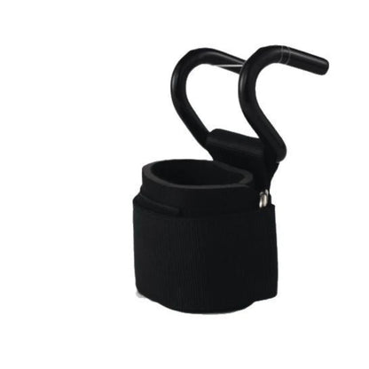 1PC Weight Lifting Hook Grips with Wrist Wraps Gym Hand-Bar Wrist Strap  Fitness Hook Weight Strap Pull-Ups Power Lift Gloves