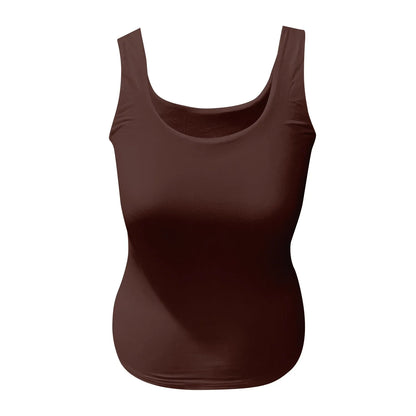 Solid Y2k Vest Women Sleeveless Base Shirt Regular Black Tops Slim-Fit Sling Inner Top Spring Summer Street Wear Girl Cloth