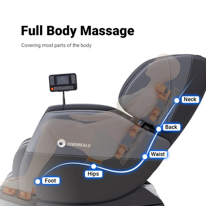 Local Dilivery 3 Year Warranty Massage Chair Electric Recliner Home Airbag Full Body Zero Gravity Heating Knead Massager Sofa