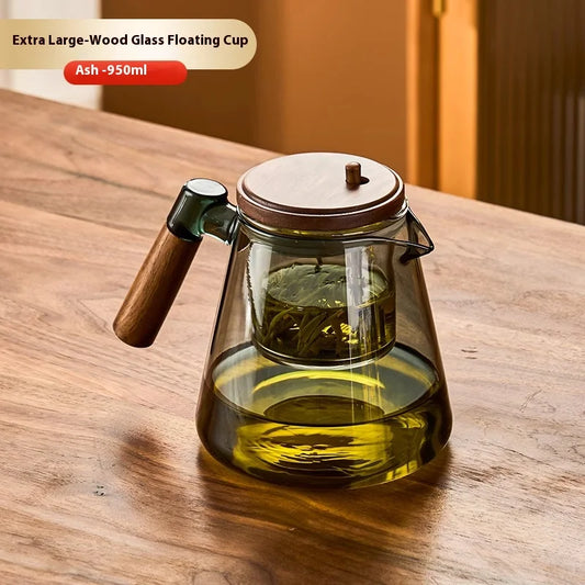 Gianxi Teapot For Home Use Tea Separators Glass Inner Pot Tea Set Floating Cup Teapot Tea Infuser Teapot Tea Brewing Kettle