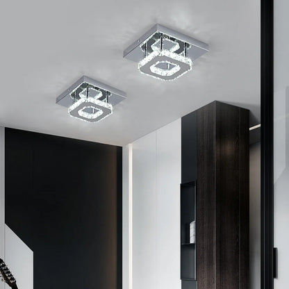 Crystal Ceiling Light Modern Crystal Led Chandelier Luxury Pendant Lighting  Home Decor Lamp Living Room Indoor Fixture Bedroom