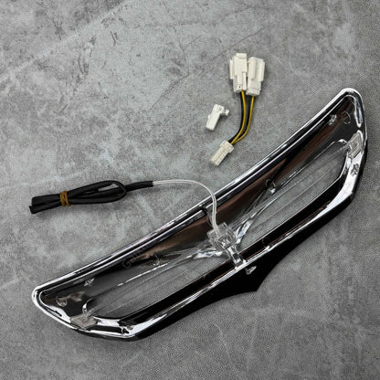 Motorcycle LED Light Batwing Fairing Vent Trim Accent Parts For Harley Touring Electra Street Glide Tri Glide Ultra 2014–2022