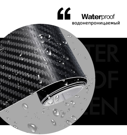 127cm 3D Carbon Fiber Vinyl Wrap Car Exterior Protection Motorcycle Waterproof Vinyl  Auto Styling Film for Cars Accessories