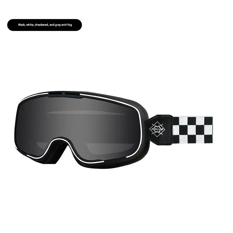 For Retro Anti-Fog Motorcycle Goggles Harley Windscreen Windproof Dustproof Riding Glasses for Motorbike