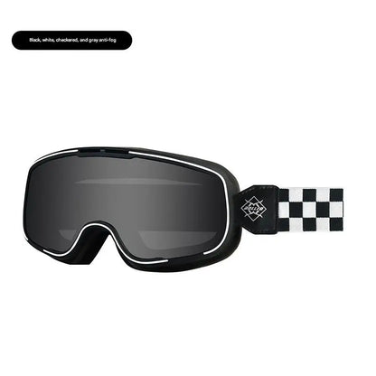 For Retro Anti-Fog Motorcycle Goggles Harley Windscreen Windproof Dustproof Riding Glasses for Motorbike