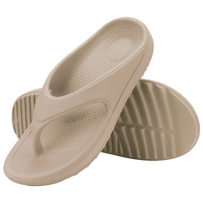Kidmi Women Flat Sandals Women Slippers Outdoor Non-slip House Slippers Unisex Beach Slides Orthopedic Breath Soft Slippers