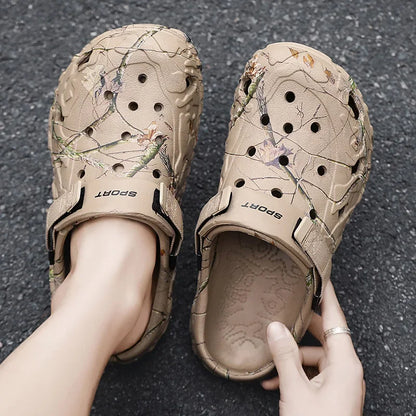 Summer Women's and Men's Clogs Slippers Classic Couple's Garden Shoes Men Fashion Casual Sandals Leisure Slides Big Size 46 47