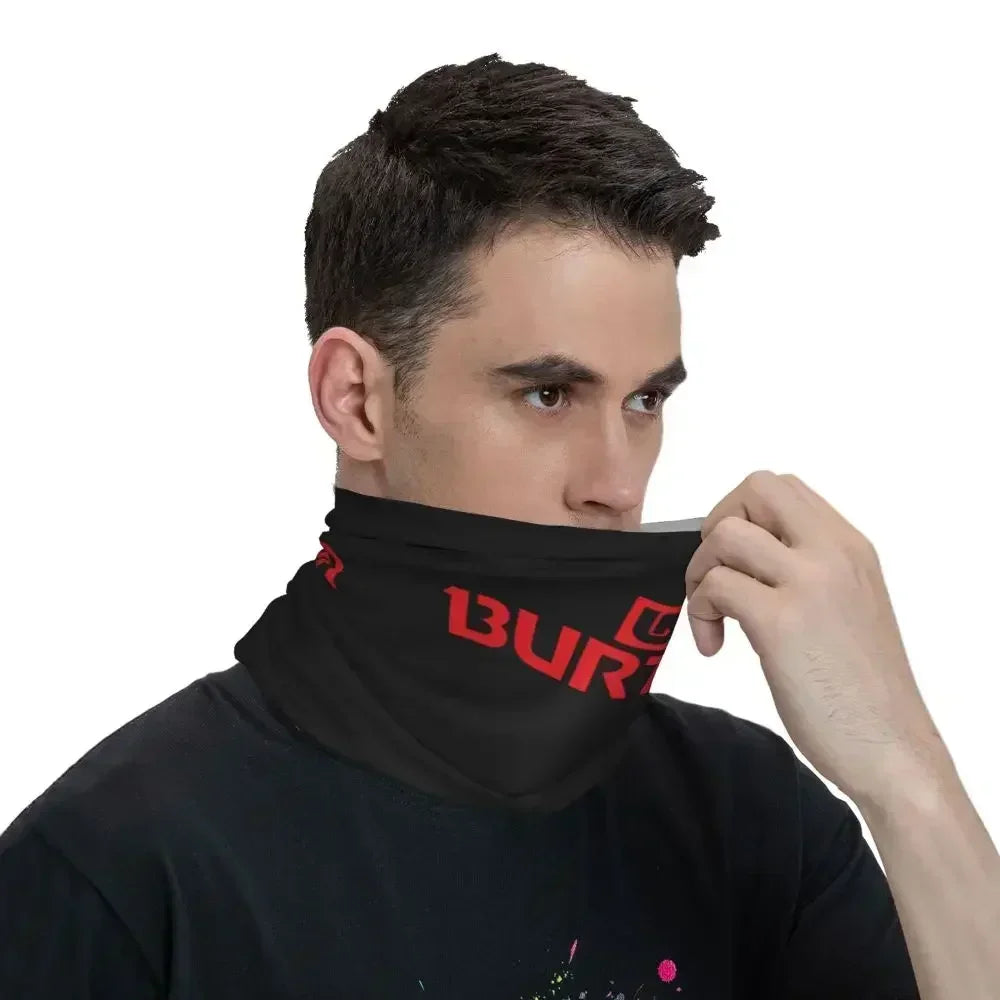 Burton Snowboard Sportive Bandana Neck Cover Printed Wrap Scarf Multifunction Balaclava Outdoor Sports For Men Women Adult