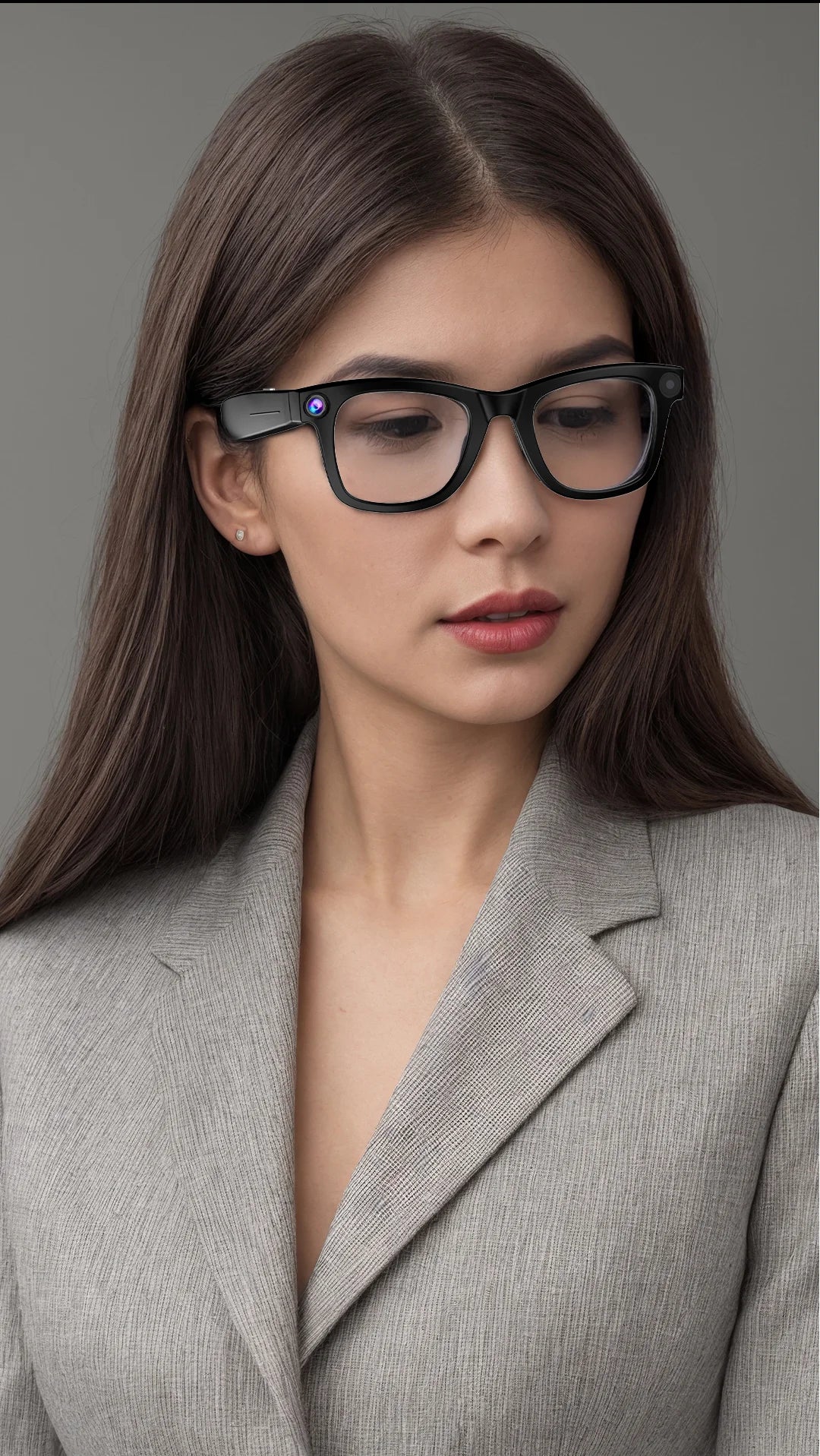 Hiwego New  Smart AI Glasses 800W pixel AI Shooting Camera HD Photo Video Voice Call Translation  Bluetooth Glasses For xiaomi