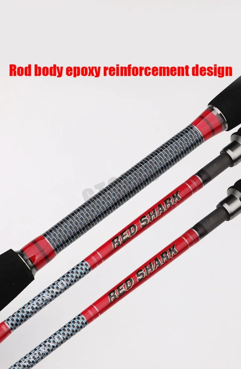 1.6M Saltwater Offshore 100-300g Casting/Spinning Carbon Fiber Boat Fishing Rod Portable Travel Fishing Rod EVA Handle Surf Rod
