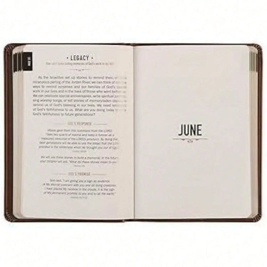 One Minute WITH GOD For Men, 365 Days Of Daily Prayer Brown Book, Bible Prayer Tracking Diary