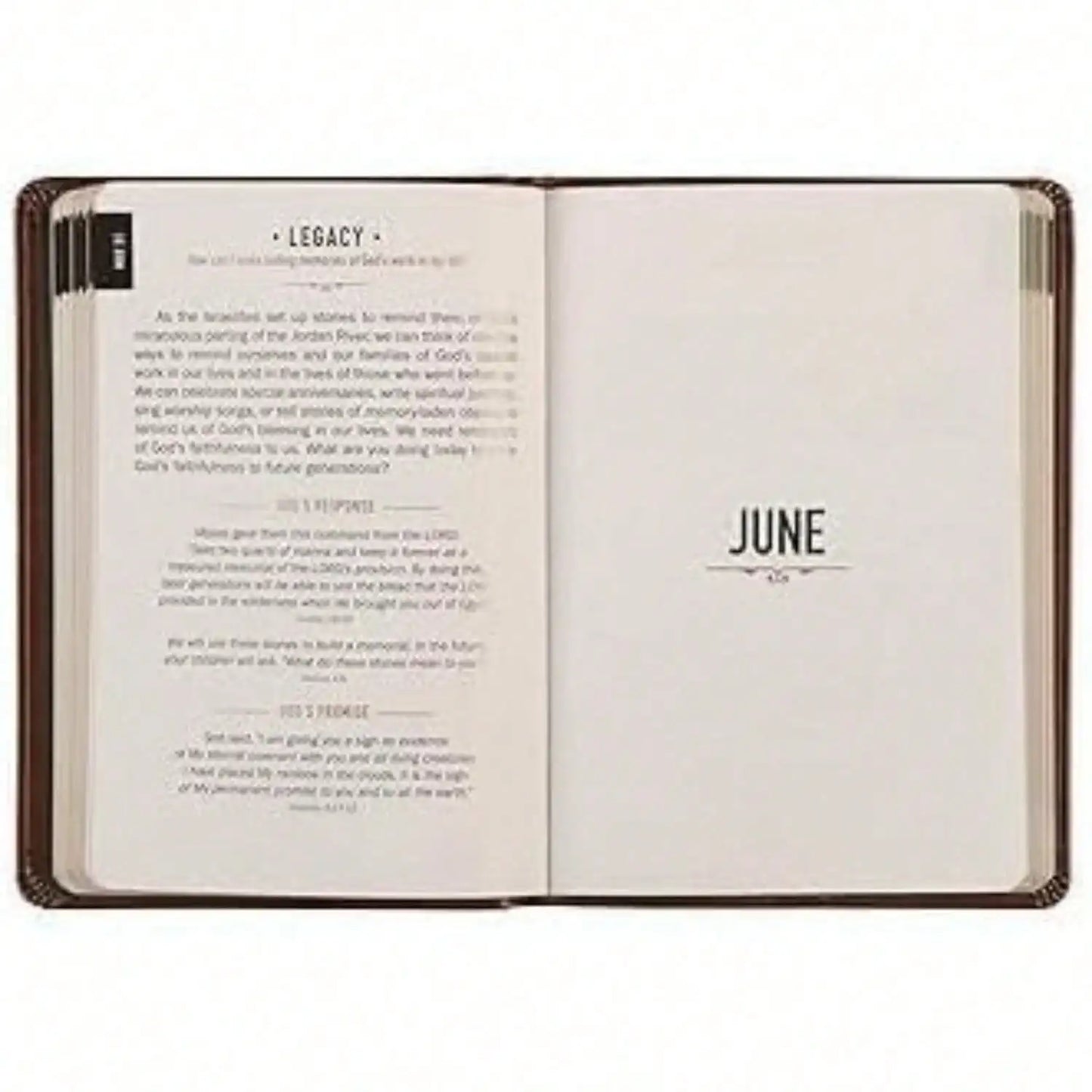 One Minute WITH GOD For Men, 365 Days Of Daily Prayer Brown Book, Bible Prayer Tracking Diary