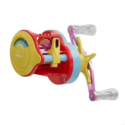 Colorful Baitcasting Fishing Reel Portable Rotate Fishing Reel With Electronic Charging For Smooth Casting