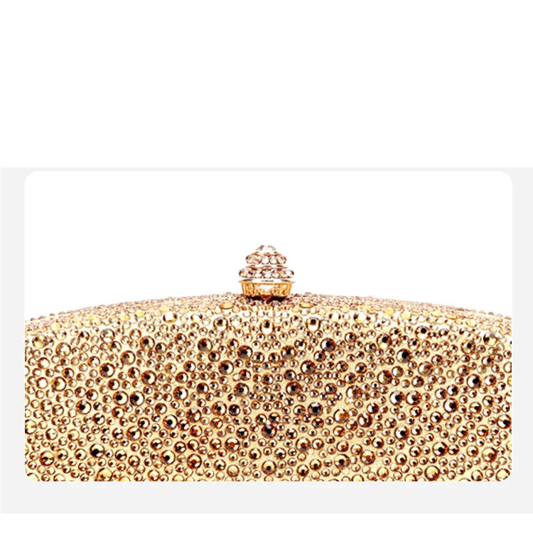 Evening Clutch Bags Green Bridal Clutches Bags Crystal Bridal Stones Purse Lady  Party Wedding Rhinestone Women Shoulder Handbag
