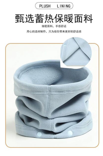 Polar Fleece Neck Scarf Winter Thick Cycling Bandana Women Men Face Neck Warmer Multifunction Cover Hat Tube Scarves Buffs Masks