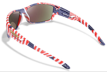 3 Pairs Polarized Fishing Sunglasses Men Camo Military Style UV400 For Cycling Riding, Running, Fishing And Driving