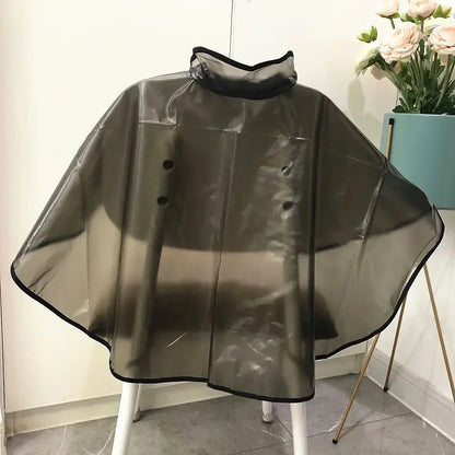 Hair Cutting Collar Waterproof Colouring Cape Barber Cloth Hairdressing Hair Dye Gown Perm Baking Oil Cape Tool Haircut Cape