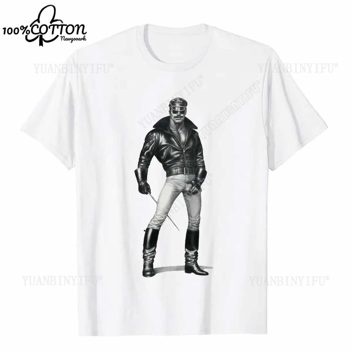 D LGBT GAY SCHWUL TOM OF FINLAND Casual pride cotton t shirt SAILOR MATROSE COPS KING Men Unisex tshirt Streetwear T-SHIRT