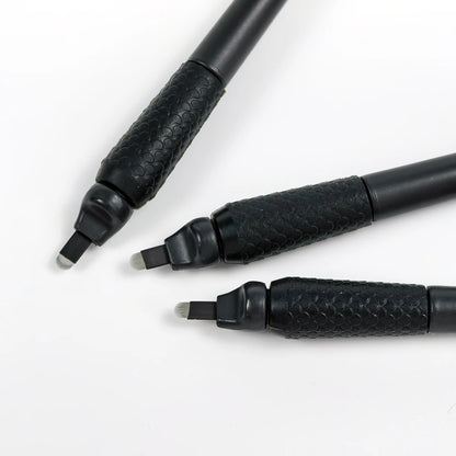 10pcs/Box Disposable Microblading Pen 0.15/0.18mm 18U Microblade Permanent Makeup Eyebrow Tattoo Pen