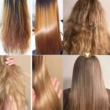 Keratin Hair Mask 5 Seconds Repair Damaged Frizzy Hair Soft Smooth Shiny Nutrition Deep Moisturize Nourishing Hair Care