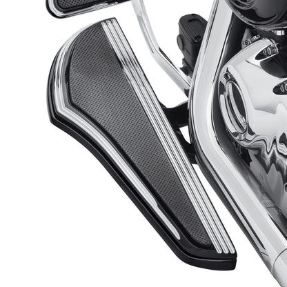 Driver Floorboards Rider Footboard Large Foot Rests Fit For Harley Freewheeler FLRT Revival FLH Heritage Softail Classic Fat Boy