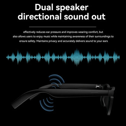 Xiaomi 4K AI Smart Glasses Multifunctional Camera Bluetooth Call Voice Assistant Music Player Translate Photochromic HD Glasses