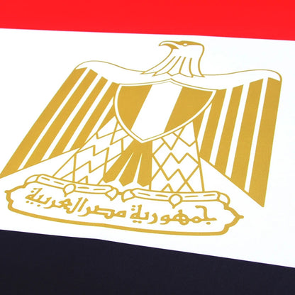 National Egypt Flag Car Engine Cover Egyptian Decoration Elastic Fabrics Truck Full Graphic Decor Bonnet Banner