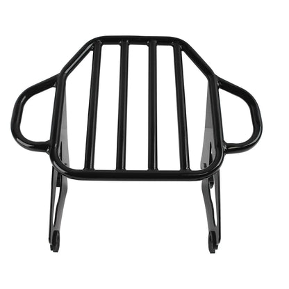 Motorcycle Chrome Two-Up Detachable Luggage Rack For Touring Electra Glide Road Glide Street Glide CVO Road King 2009-2024