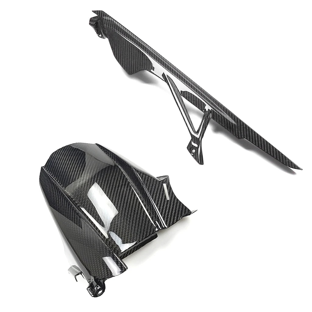 100% Pure Dry Carbon Fiber Race Shell Parts Fender Winglets Cover Fairing Kits For BMW S1000RR M1000RR 2024 2023 2022